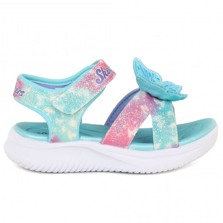 Charles Clinkard Skechers Butterfly Brites Girls Sandals