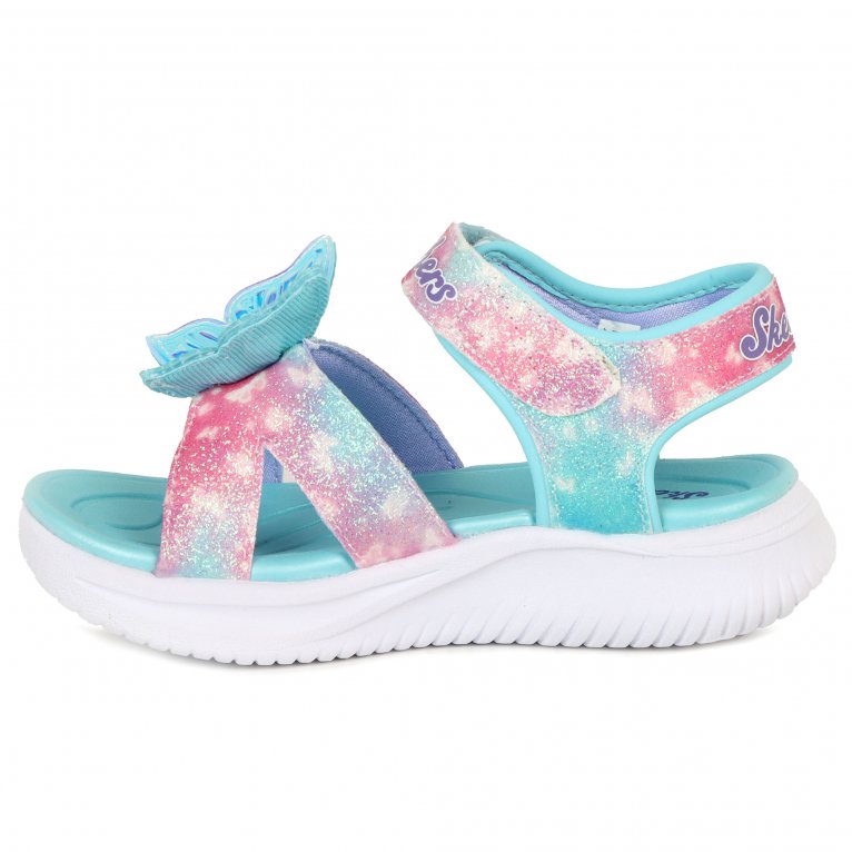 Charles Clinkard Skechers Butterfly Brites Girls Sandals