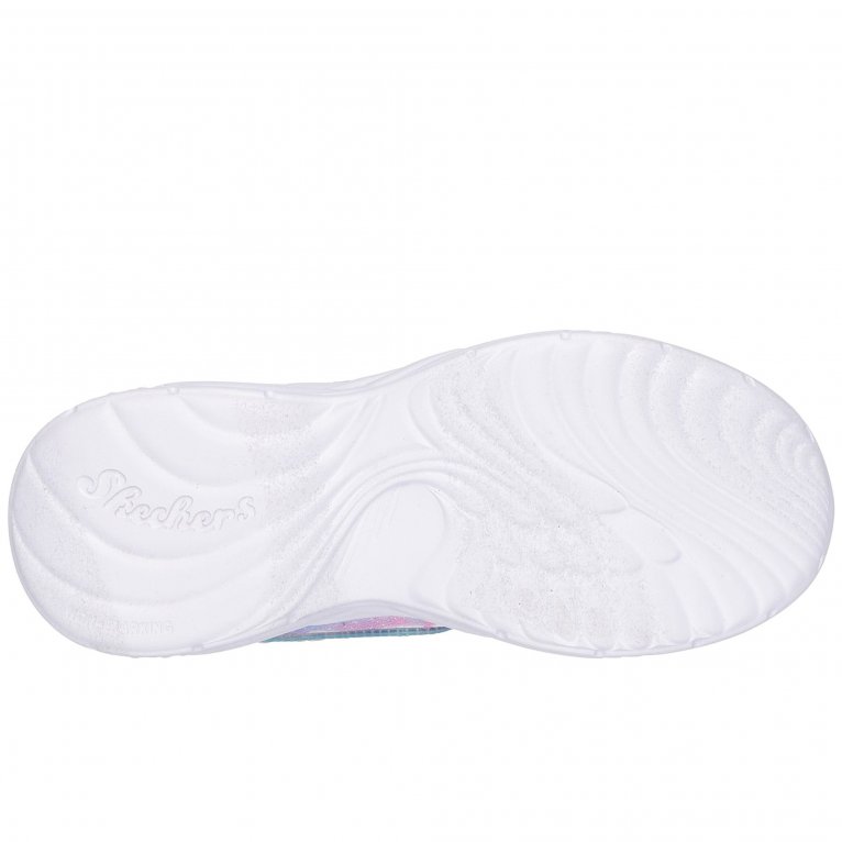 Charles Clinkard Skechers Dream Racer - Wing Brites Girls Trainers