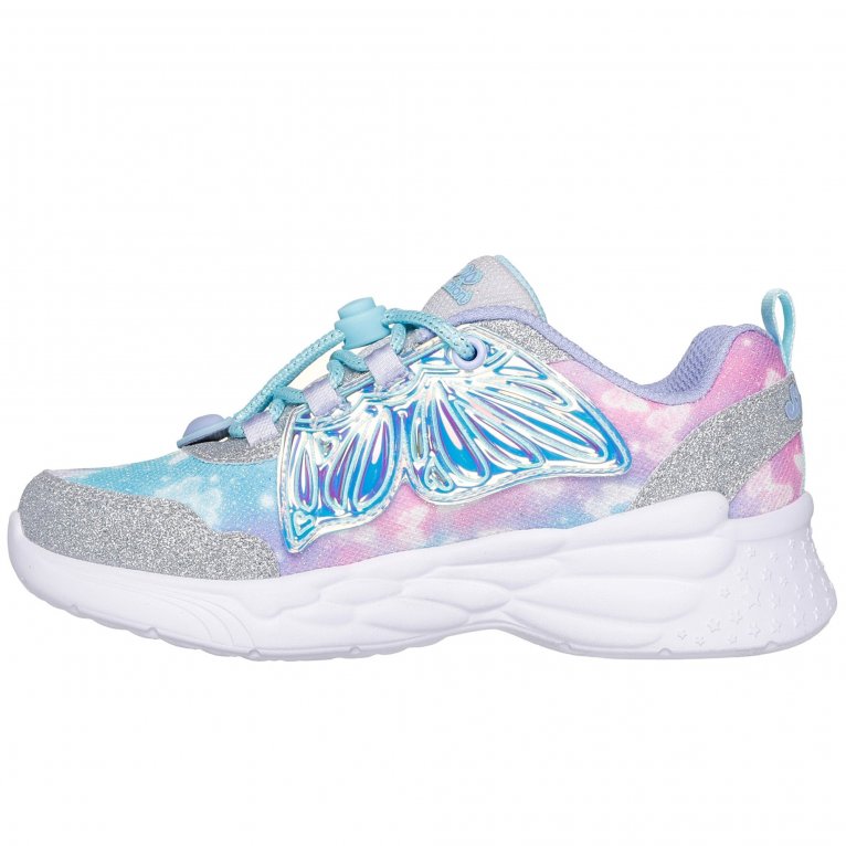 Charles Clinkard Skechers Dream Racer - Wing Brites Girls Trainers