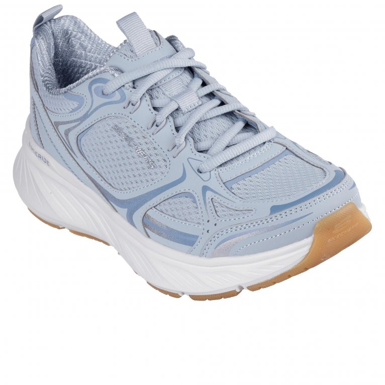 charles clinkard Skechers Edgerise Silver Eclipse Womens Trainers