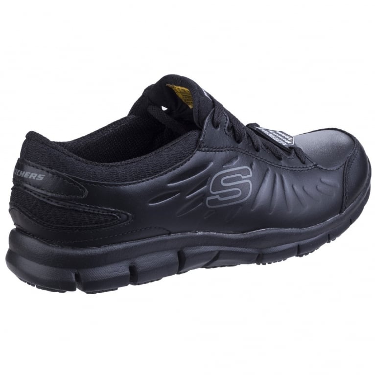 Charles Clinkard Skechers Eldred Slip Resistant Womens Work Shoes