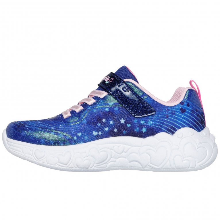 Charles Clinkard Skechers Eternal Heart Lights Girls Trainers