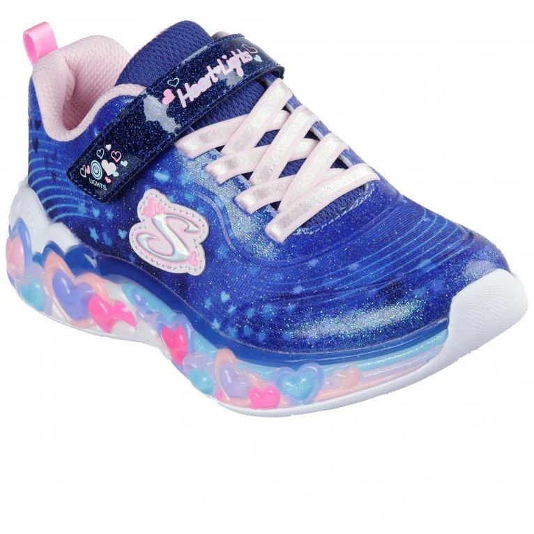 charles clinkard Skechers Eternal Heart Lights Girls Trainers