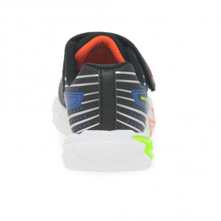 Charles Clinkard Skechers Flex Glow Bolt Boys Sports Trainers