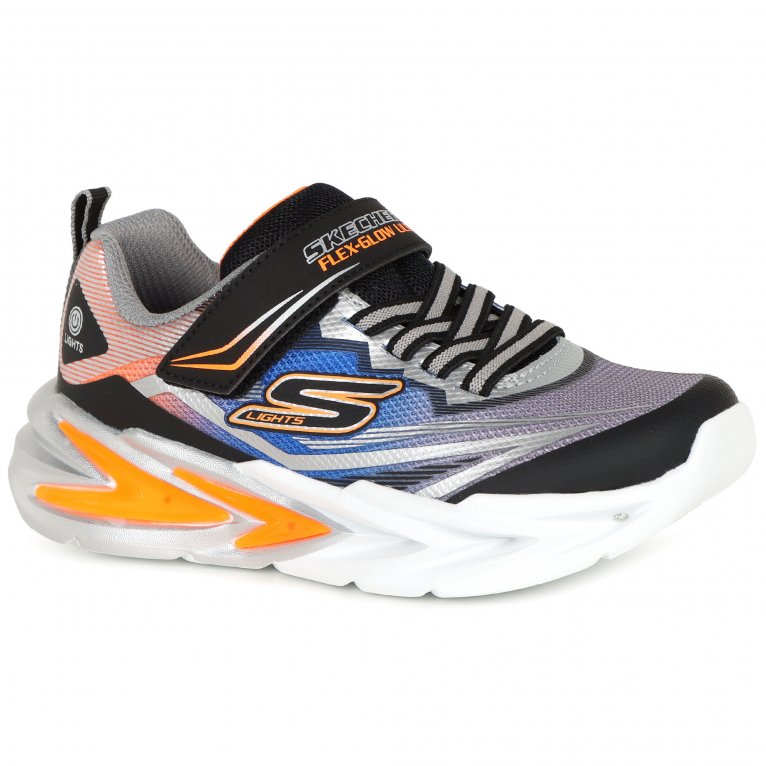 charles clinkard Skechers Flex Glow Ultra Boys Sports Trainers