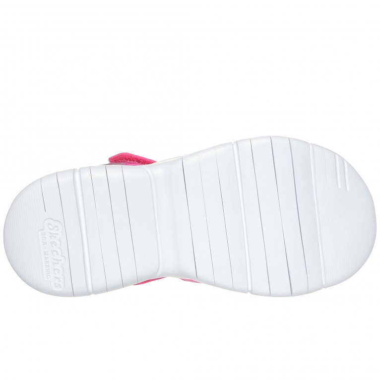 Charles Clinkard Skechers Flex Splash Daylight Shimmers Girls Sandals
