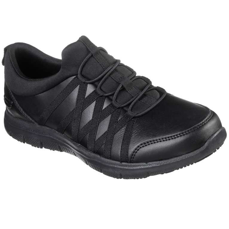 charles clinkard Skechers Ghenter Dagsby Womens Work Shoes