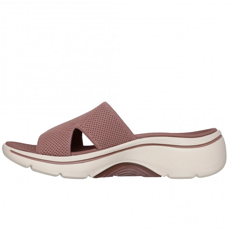 Charles Clinkard Skechers Go Walk Arch Fit 140865 Womens Mules