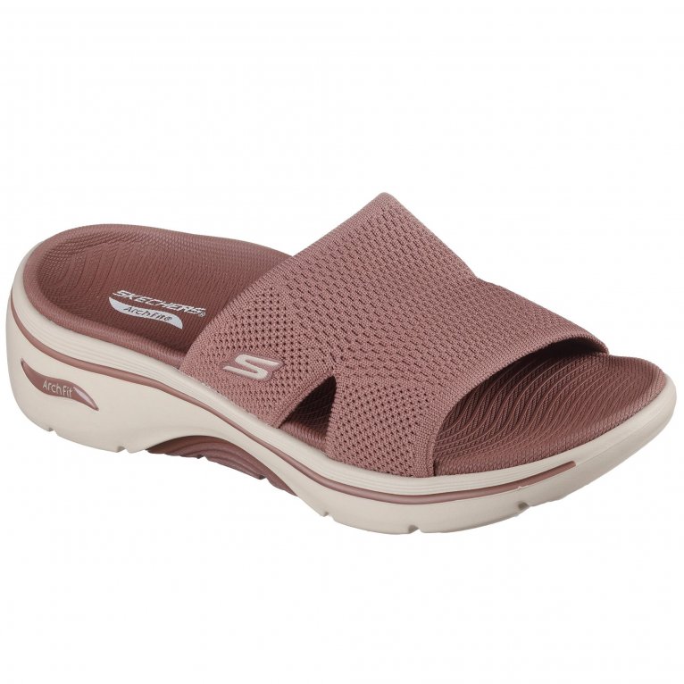 charles clinkard Skechers Go Walk Arch Fit 140865 Womens Mules
