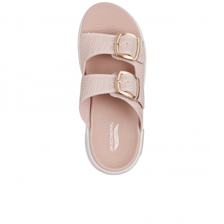 Charles Clinkard Skechers Go Walk Arch Fit 2.0 Destined Womens Mules