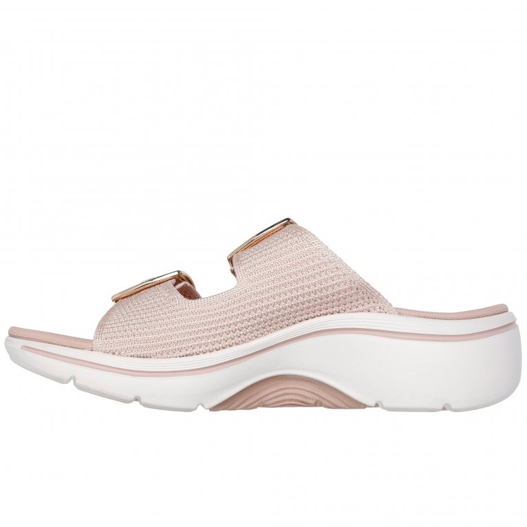 Charles Clinkard Skechers Go Walk Arch Fit 2.0 Destined Womens Mules