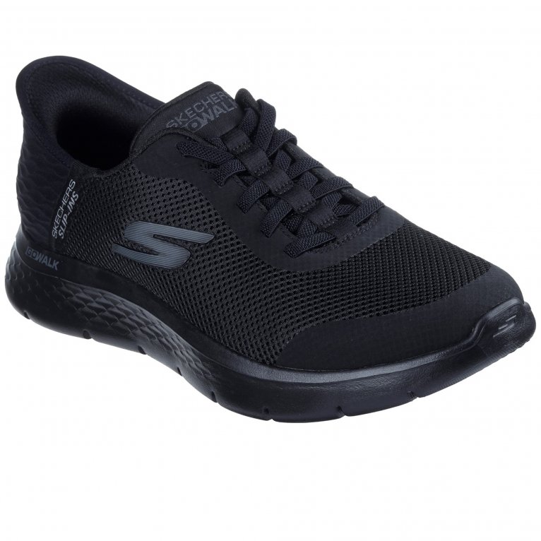 charles clinkard Skechers Go Walk Flex Hands Up Mens Trainers