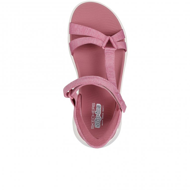 Charles Clinkard Skechers Go Walk Flex Illuminate Womens Sandals