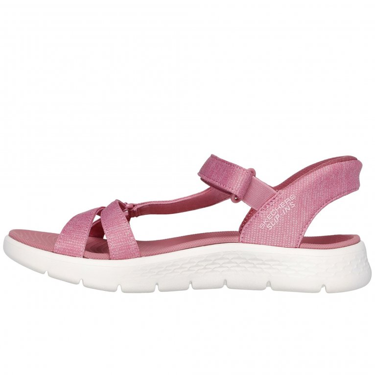 Charles Clinkard Skechers Go Walk Flex Illuminate Womens Sandals