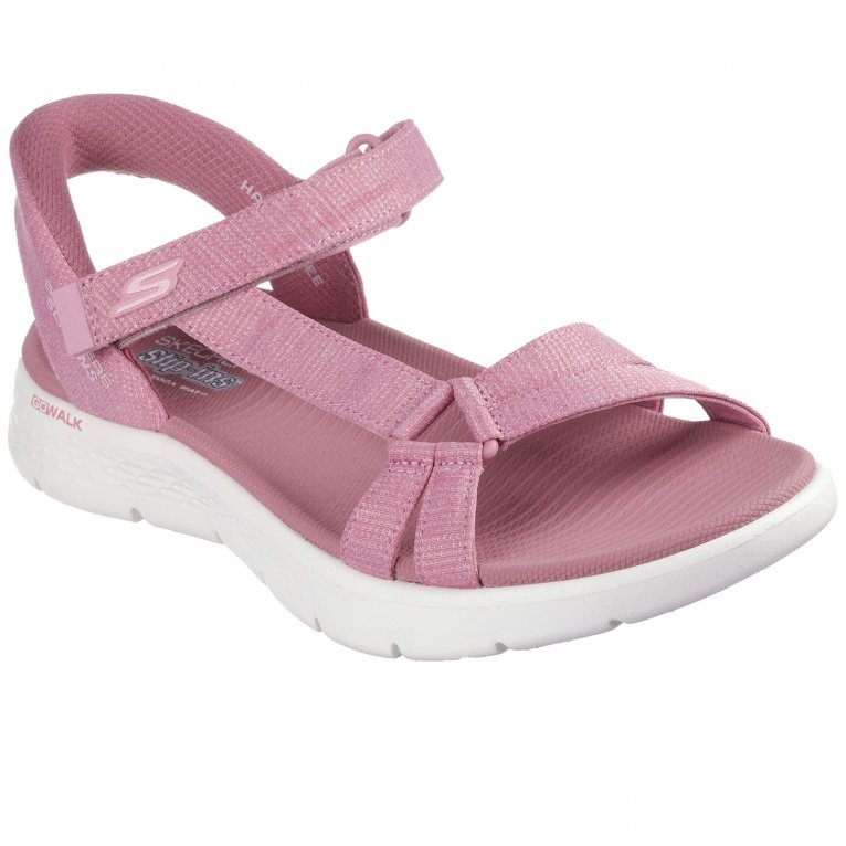 charles clinkard Skechers Go Walk Flex Illuminate Womens Sandals