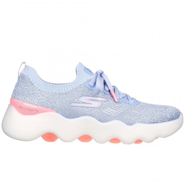 Charles Clinkard Skechers Go Walk Massage Fit Upsurge Womens Trainers