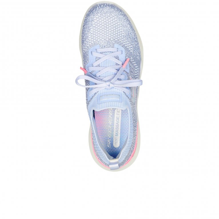 Charles Clinkard Skechers Go Walk Massage Fit Upsurge Womens Trainers