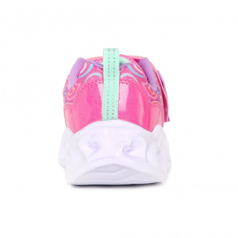 Charles Clinkard Skechers Heart Lights Boogie Girls Infant Trainers