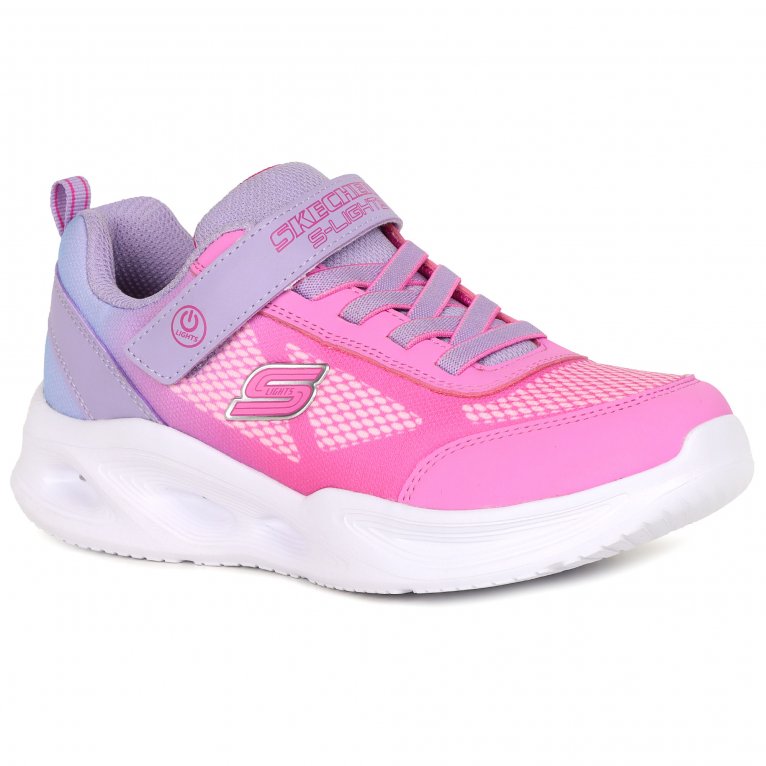 charles clinkard Skechers Lights Sola Glow Girls Trainers