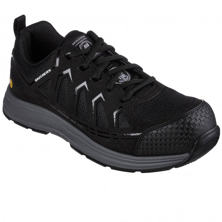 charles clinkard Skechers Malad II Mens Safety Trainers
