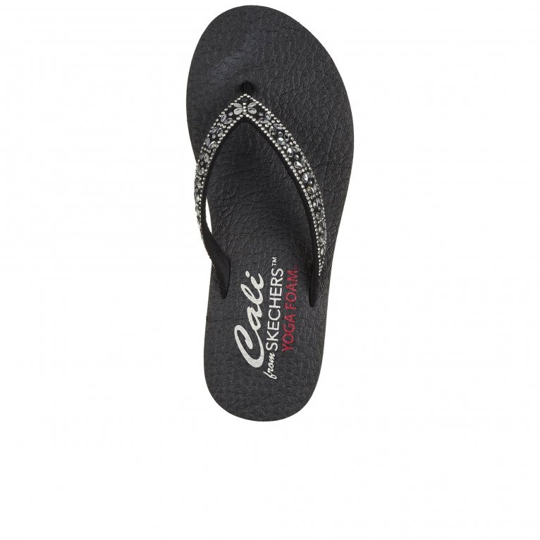 Charles Clinkard Skechers Meditation Butterfly Garden Womens Toe Post Sandals