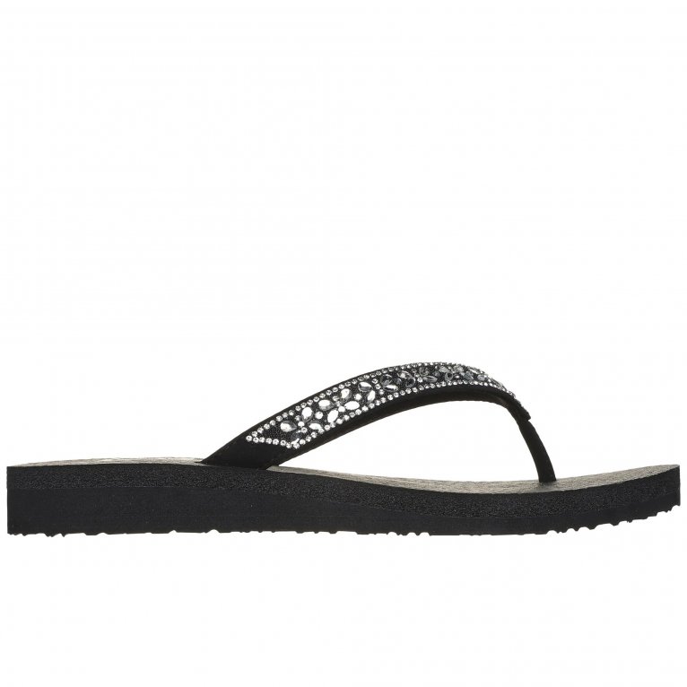 Charles Clinkard Skechers Meditation Butterfly Garden Womens Toe Post Sandals