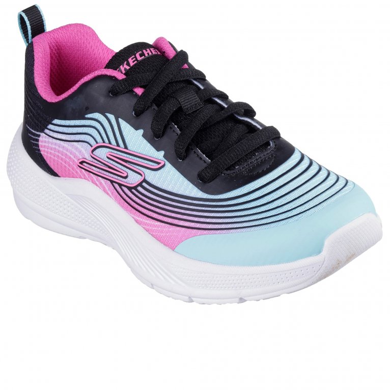 charles clinkard Skechers Microspec Advance Girls Trainers