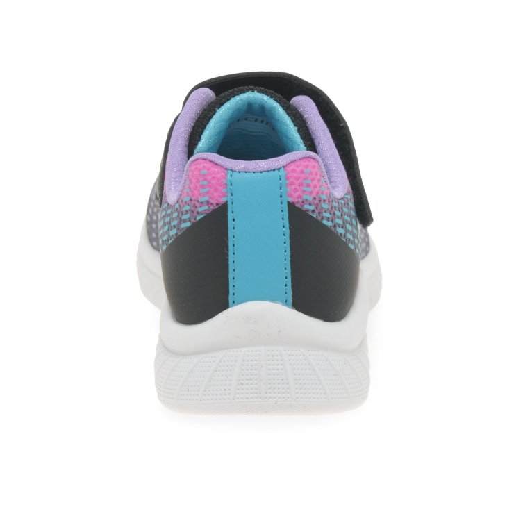 Charles Clinkard Skechers Microspec Disco Dreaming Girls Trainers