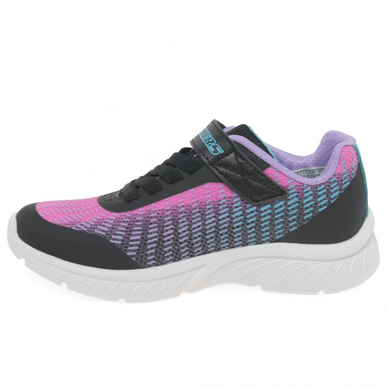 Charles Clinkard Skechers Microspec Disco Dreaming Girls Trainers