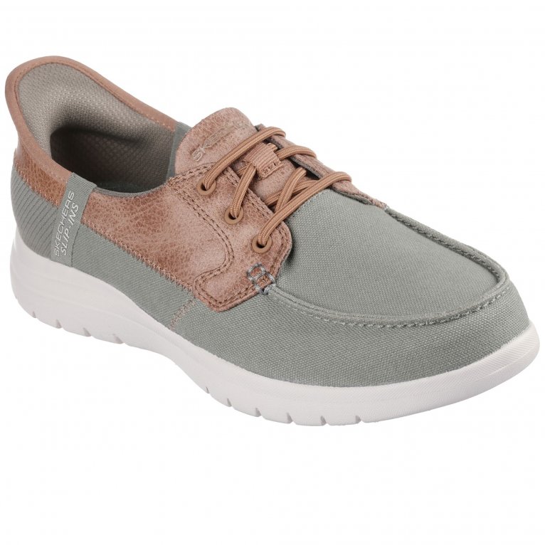 charles clinkard Skechers On-The-Go Flex Palmilla Womens Boat Shoes
