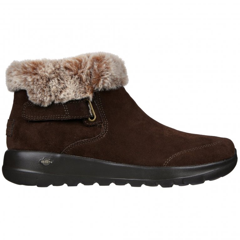 Charles Clinkard Skechers On The Go Joy F Glance Womens Ankle Boots