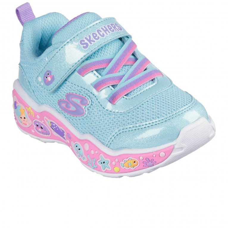 charles clinkard Skechers Play Scenefun Squad Girls Trainers