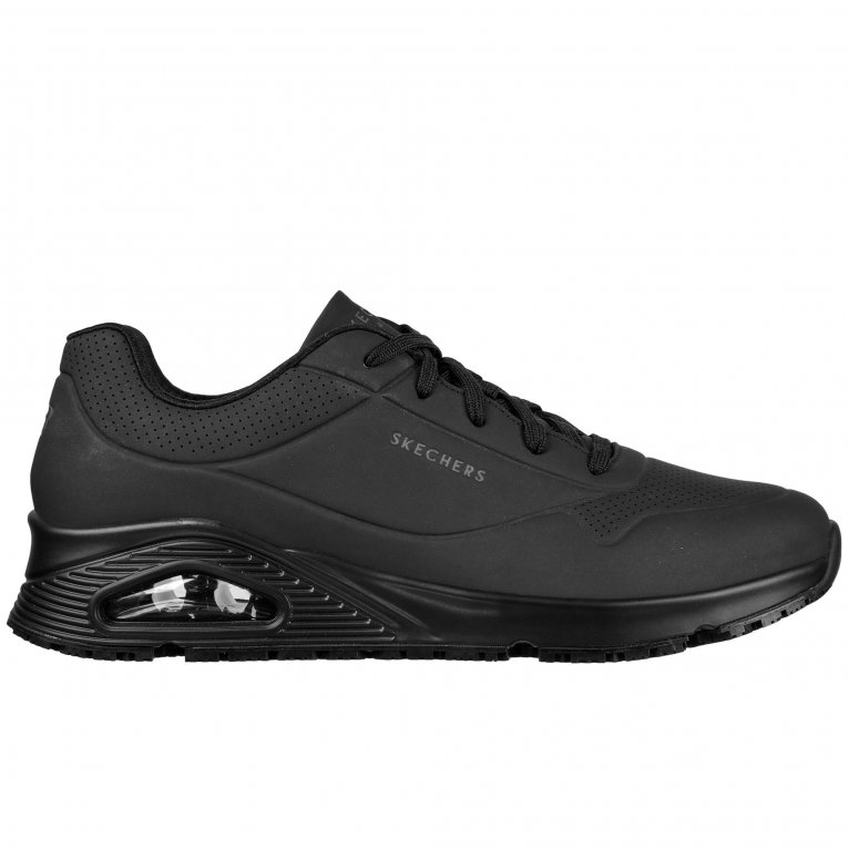 Charles Clinkard Skechers Relaxed Fit: Uno SR Sutal Mens Trainers