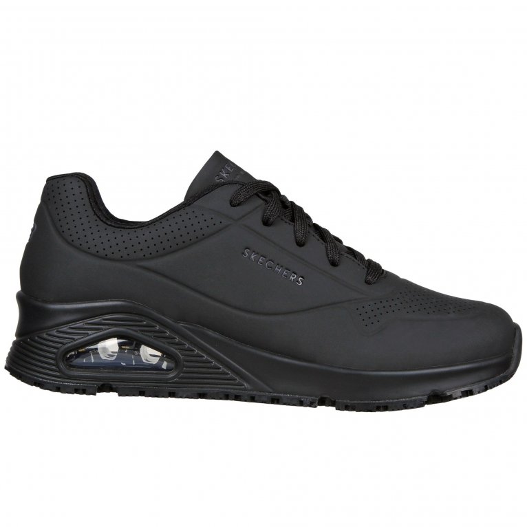 Charles Clinkard Skechers Relaxed Fit: Uno SR Womens Safety Trainers