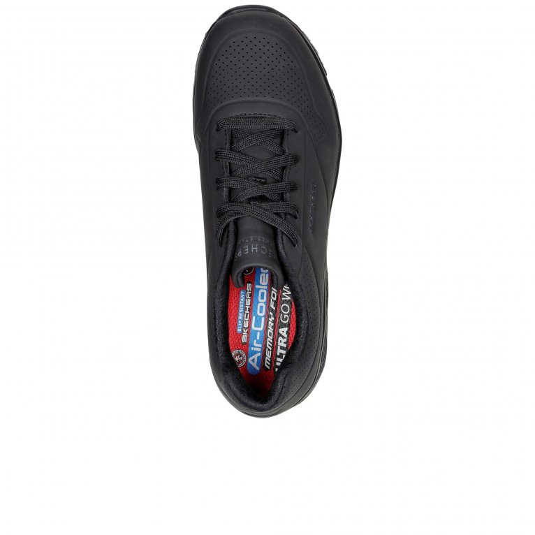 Charles Clinkard Skechers Relaxed Fit: Uno SR Womens Safety Trainers