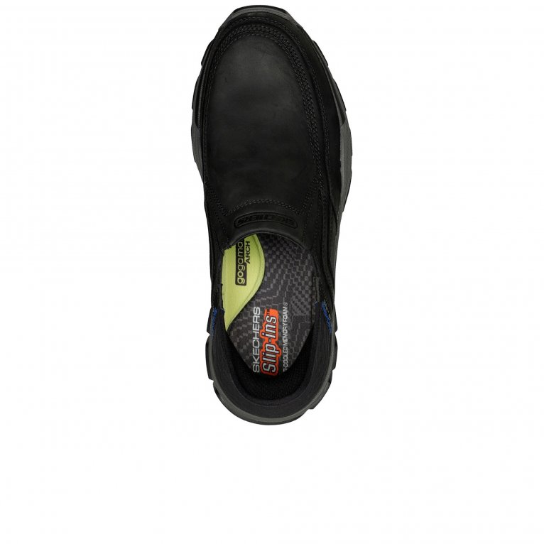 Charles Clinkard Skechers Respected Elgin Mens Slip On Shoes