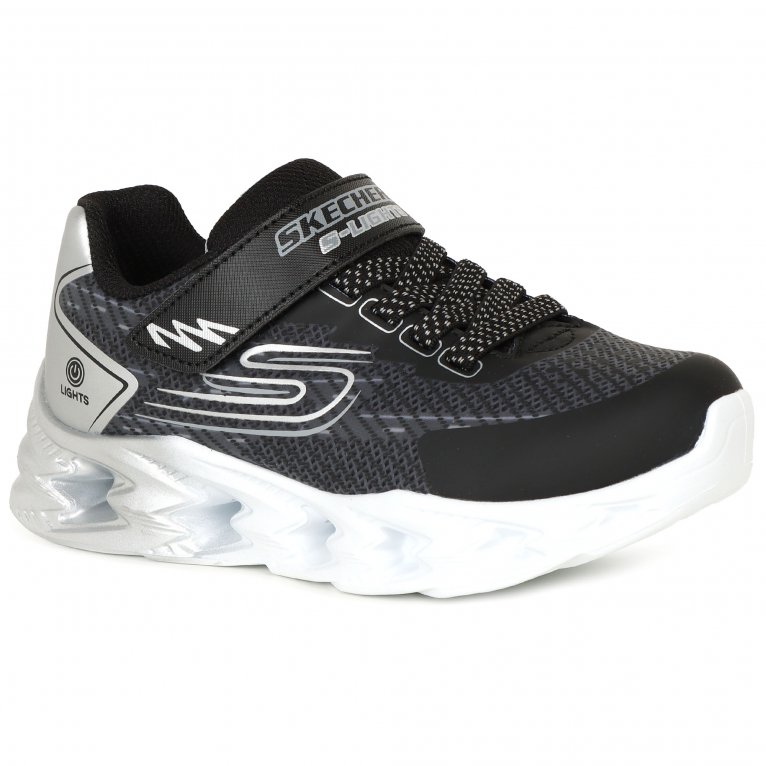 charles clinkard Skechers S Lights Vortex Boys Sports Trainers