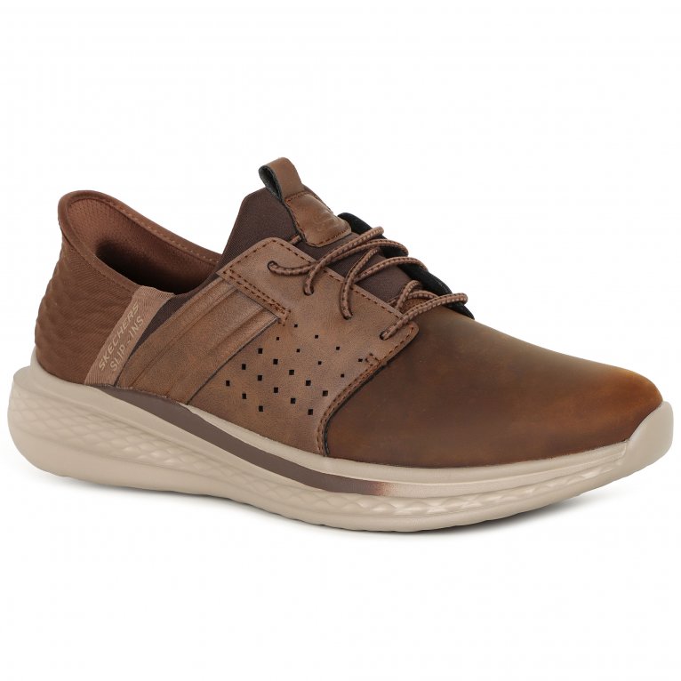 charles clinkard Skechers Slade Zachary Slip In Mens Trainers