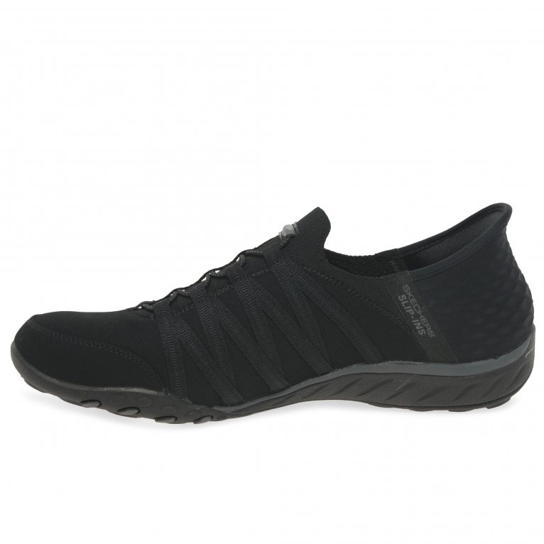 Charles Clinkard Skechers Slip In Breathe Easy Womens Shoes