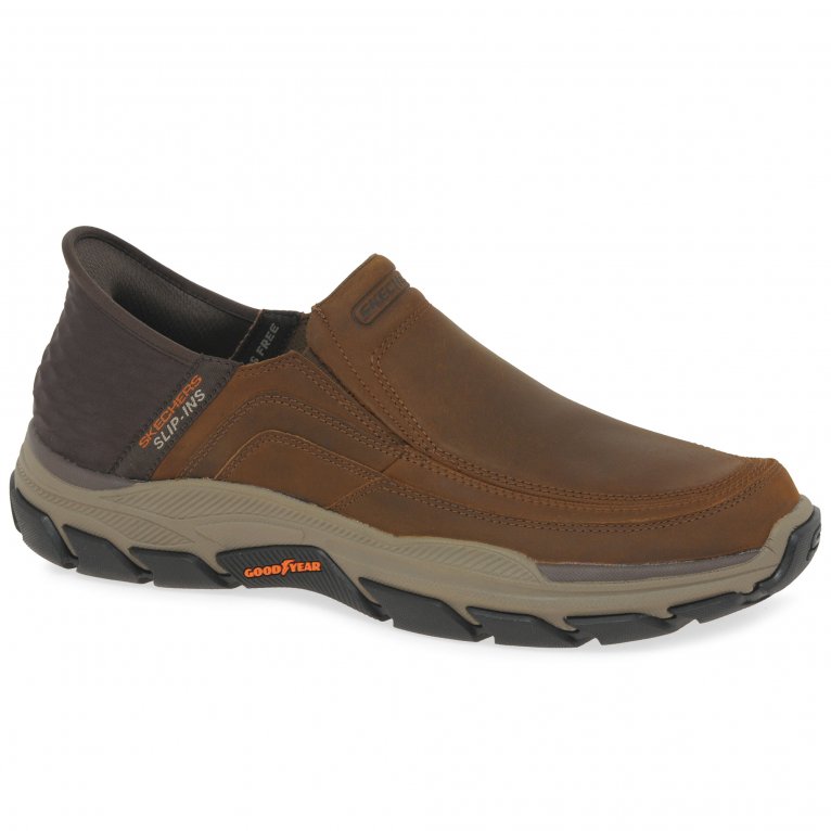 charles clinkard Skechers Slip In Respected Mens Shoes