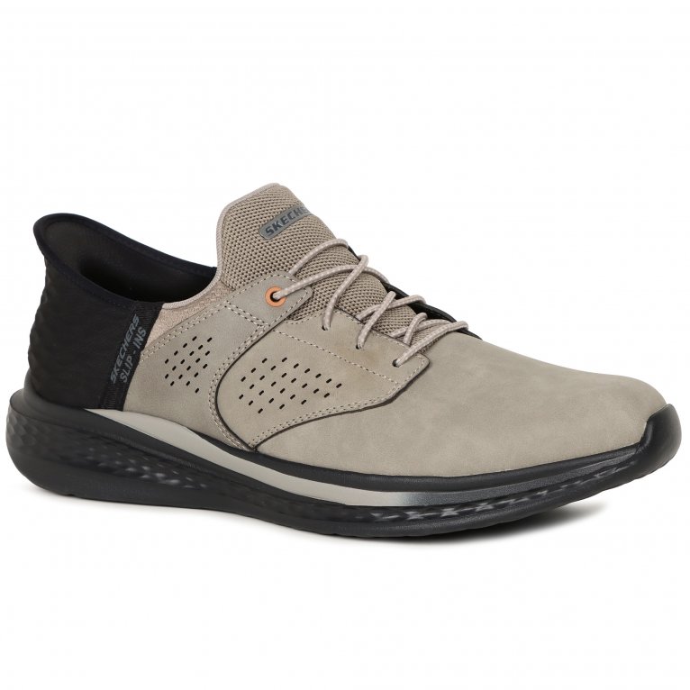 charles clinkard Skechers Slip In Slade Macklin Mens Trainers