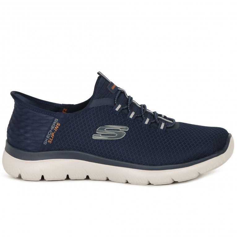 Charles Clinkard Skechers Slip In Summits Mens Extra Wide Trainers