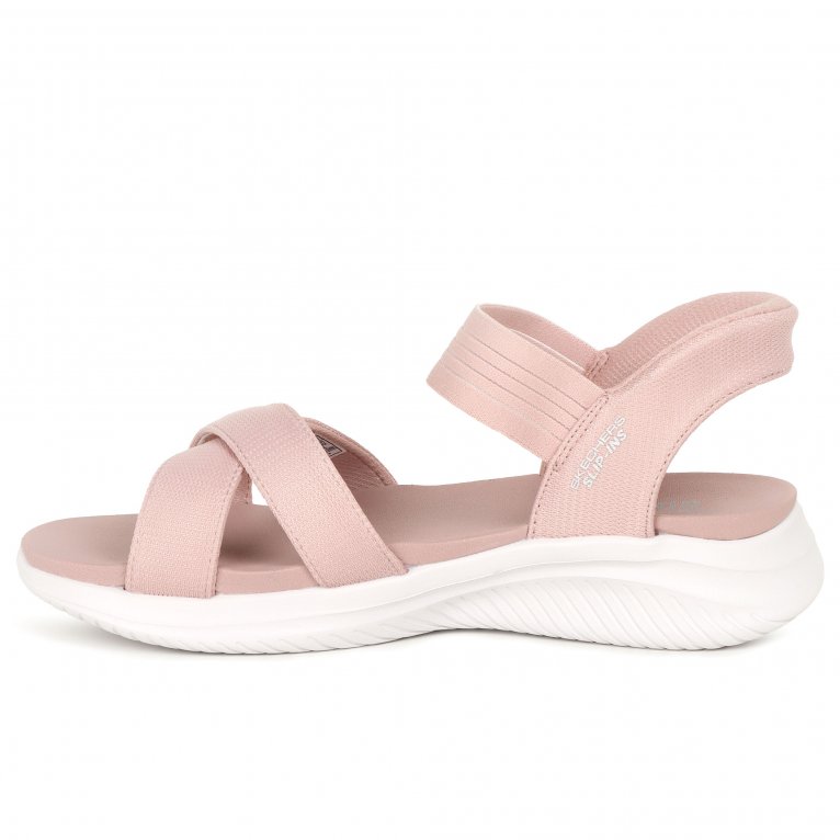 Charles Clinkard Skechers Slip In Ultra Flex Womens Sandals