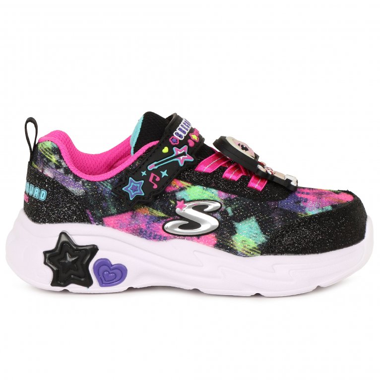 Charles Clinkard Skechers Snuggle Sneaks Tod Girls Infant Trainers