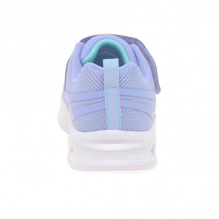 Charles Clinkard Skechers Sola Glow Lights Girls Infant Trainers