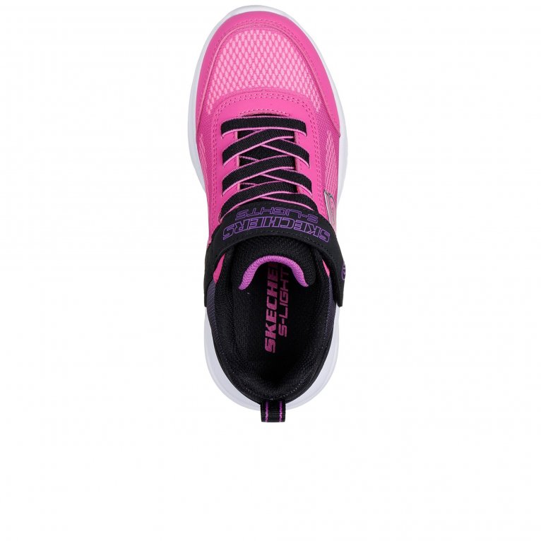 Charles Clinkard Skechers Sola Glow Ombre Deluxe Girls Trainers