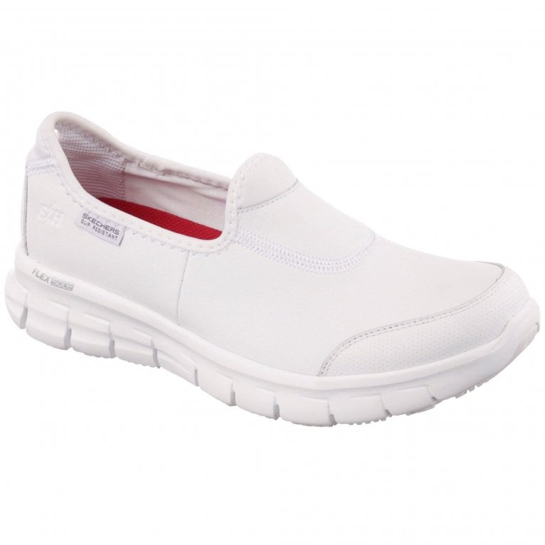charles clinkard Skechers Sure Track Womens Slip On Sports Shoes
