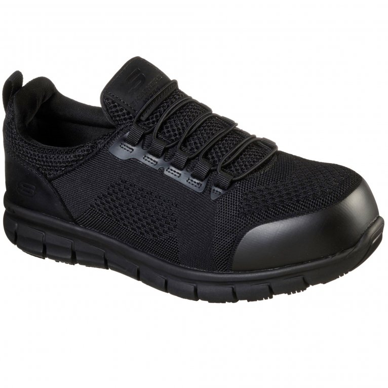 charles clinkard Skechers Synergy Omat Safety Trainer