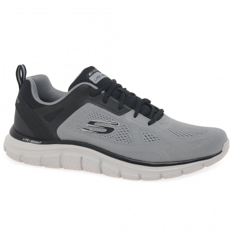 charles clinkard Skechers Track Broader Mens Trainers